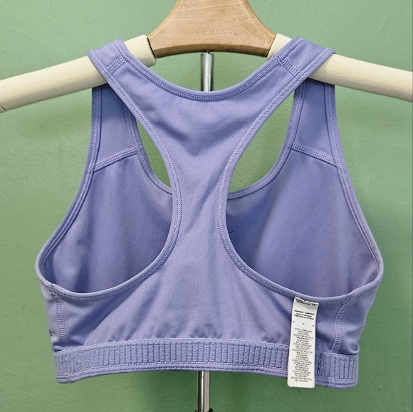 Nike Women's Dri-Fit Sports Bra w/ Pocket - Lilac Ice - Picture 5 of 9
